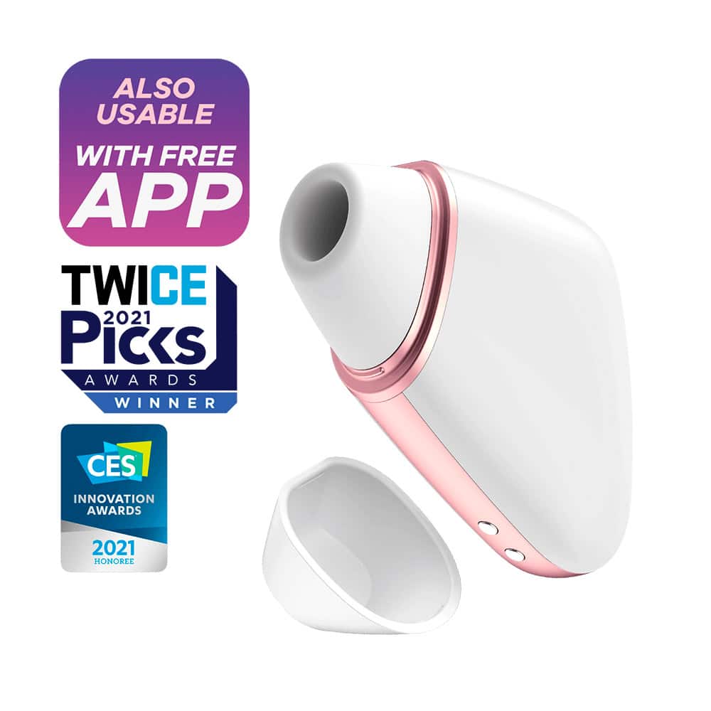 Satisfyer Love Triangle Klitoris Stimulator - Hvid