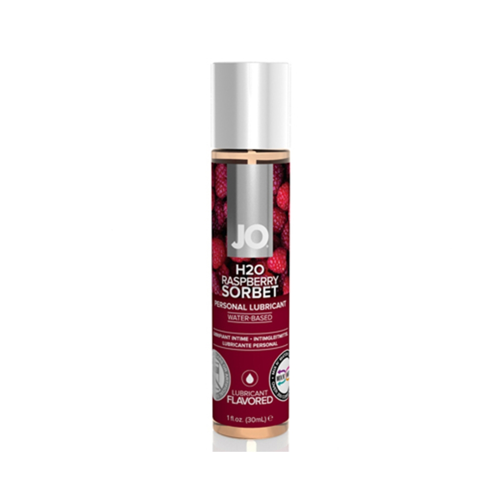 System Jo H2o - Glidecreme Med Hindbærsmag-30 Ml