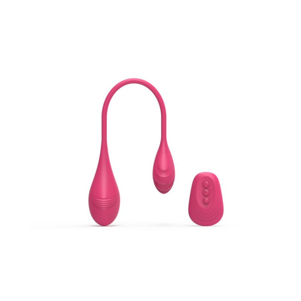 Dobbelt Vibrator æg Med Fjernbetjening