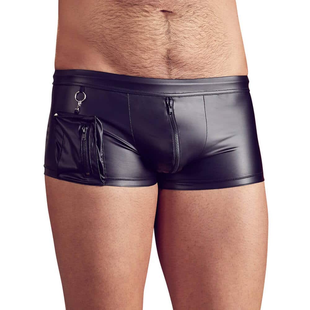 Nek Wetlook Boksershorts Med Lomme - S
