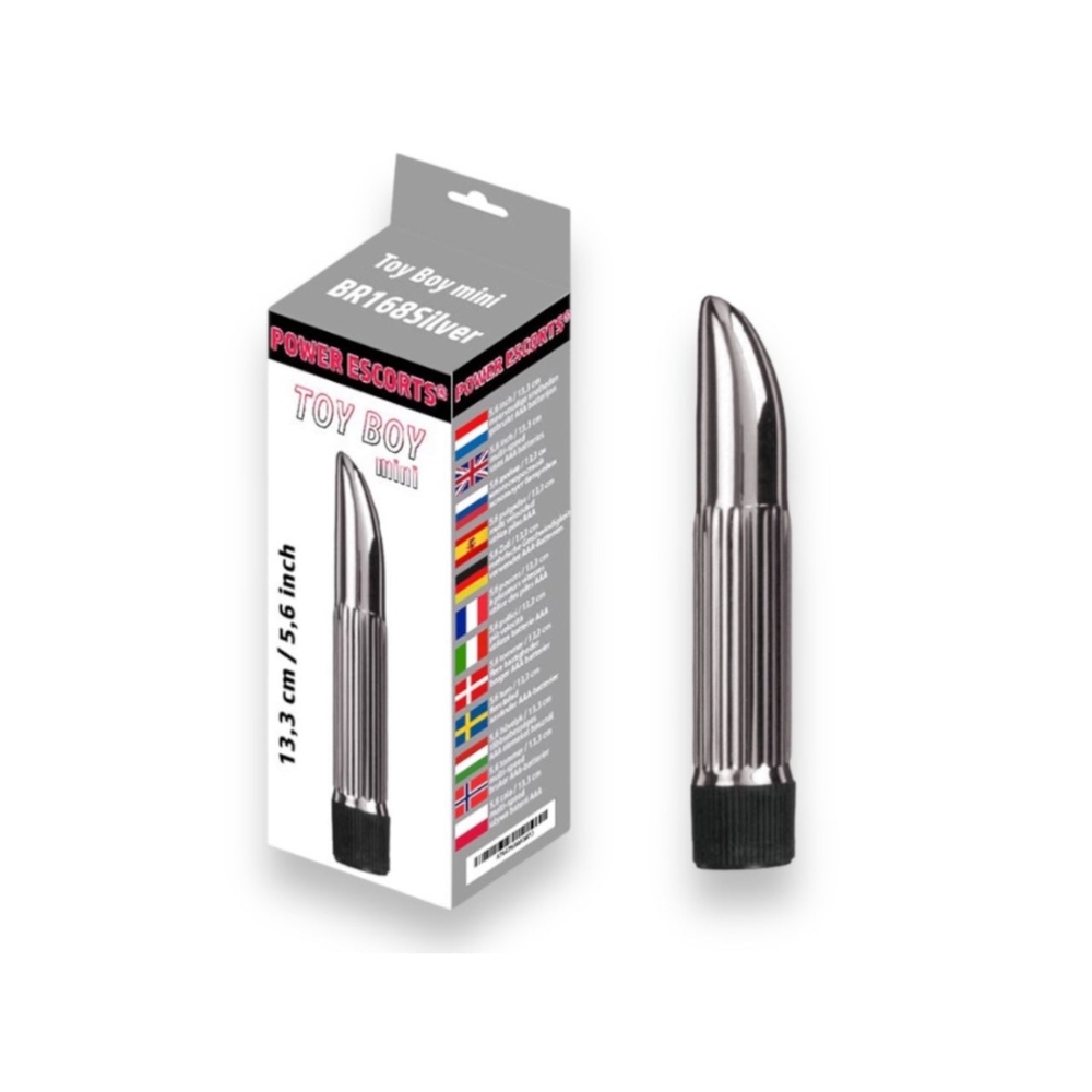 Toy Boy Mini- Bullet Vibrator-sølv