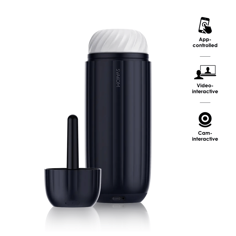 Svakom Sam Neo 2 Pro - App-styret Masturbator Med Vibration, Varme & Sug