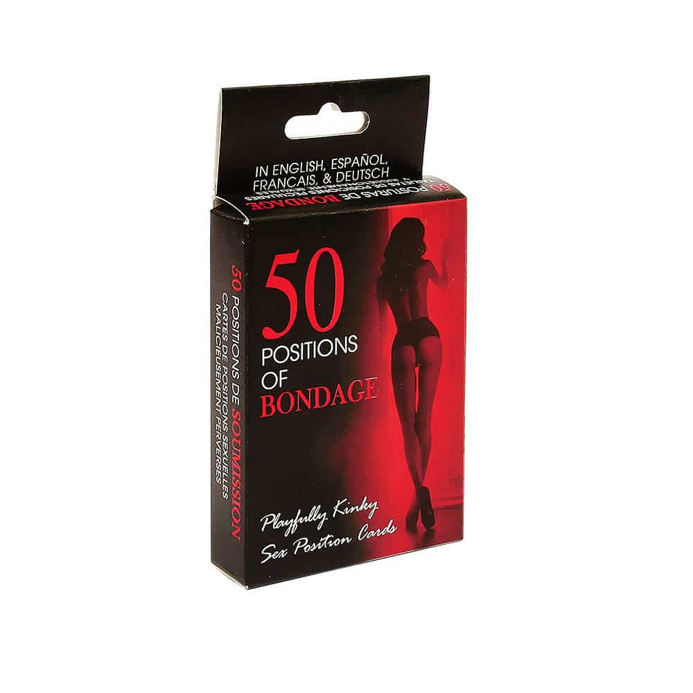 50 Positions Of Bondage Erotisk Kortspil
