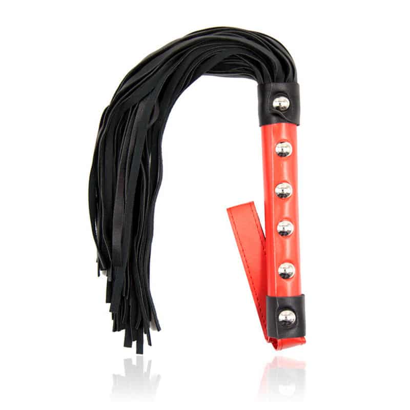 Bound Flogger Rød Og Sort