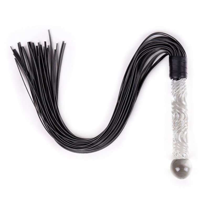 Bound Flogger Med Glas Dildo