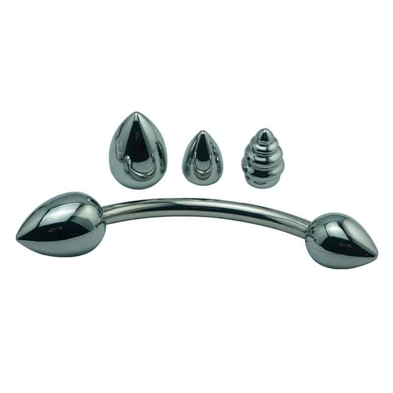 Bound Metal Dobbelt Anal Plug Sæt