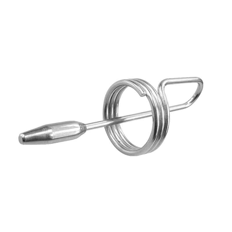 Bound Penis Plug Med Glansring