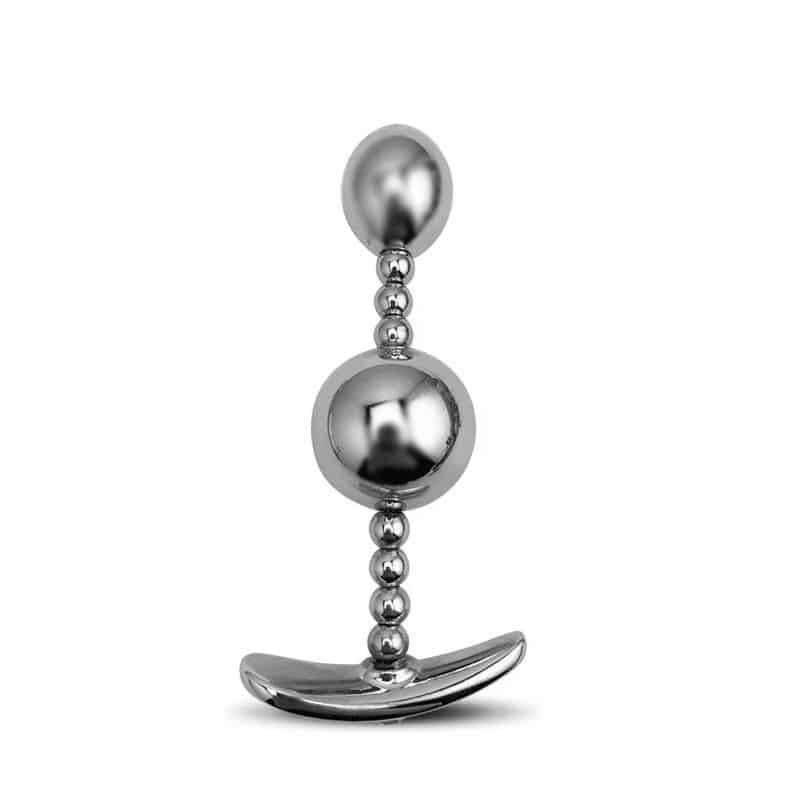 Celestials Metal Anal Plug Med Kugler