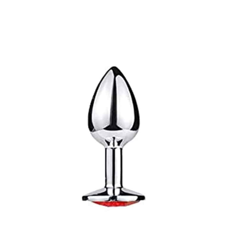 Celestials Metal Buttplug Small Rød