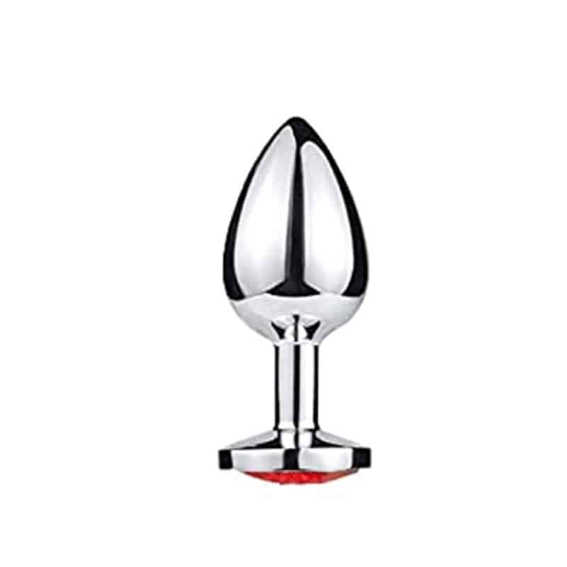 Celestials Metal Buttplug Medium Rød