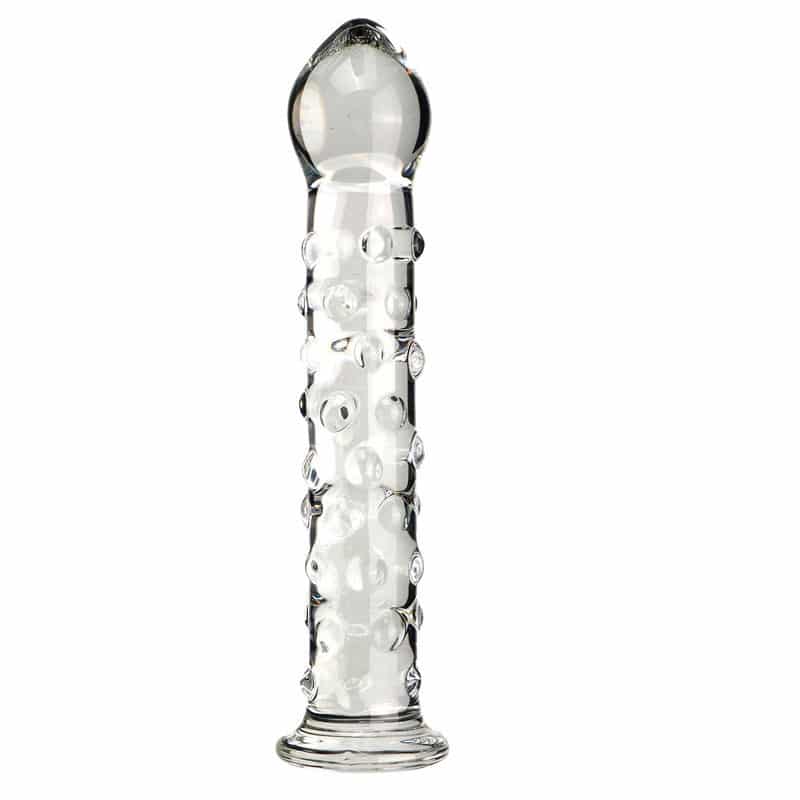 Celestials Nubby Glas Dildo