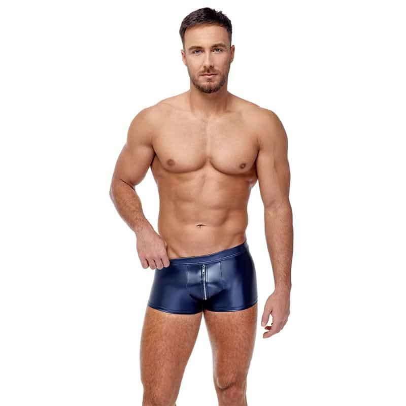 Nek Carlos Boxershorts Metallic Blå - S