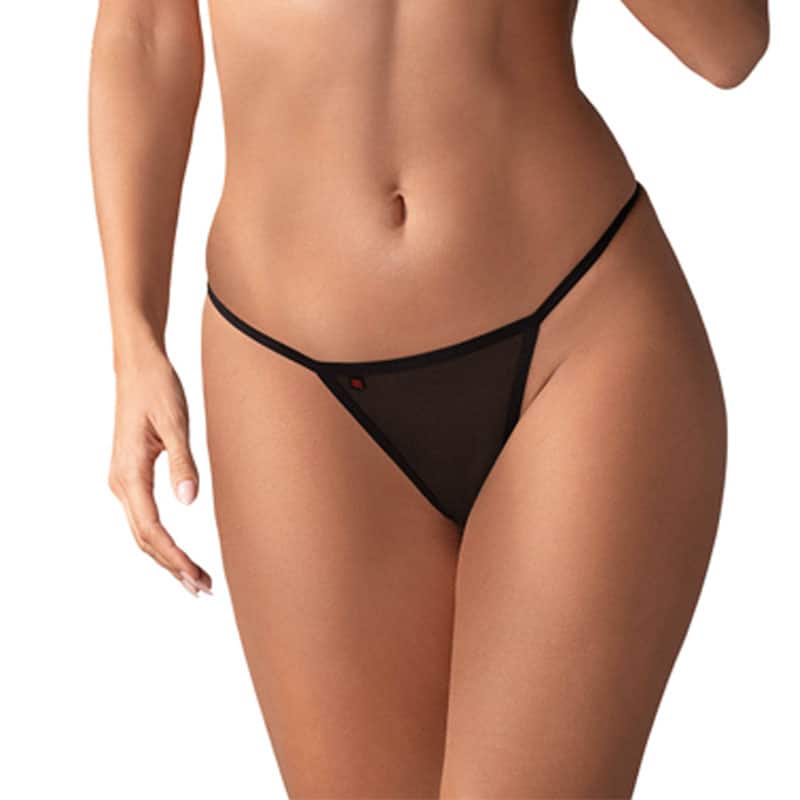 Obsessive Luiza G-streng Sort - L/xl