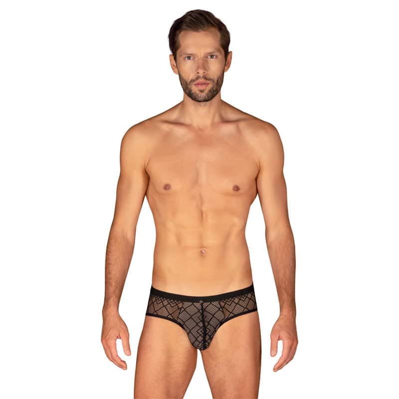 Obsessive Severio Jockstrap Trusse Til Mænd Sort - L/xl