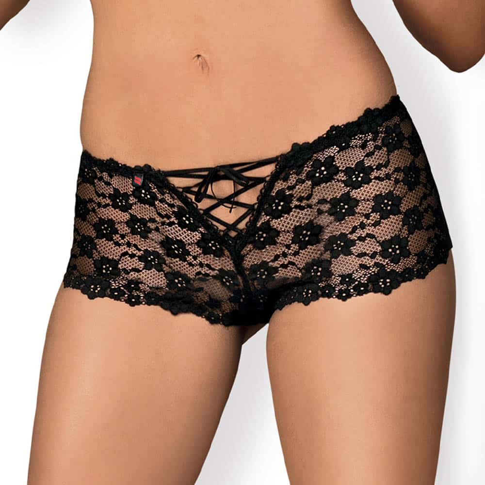 Obsessive Letica Hipsters Sort - S/m