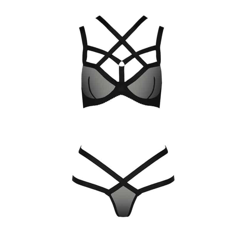 Passion Hagar Bh-sæt Sort - L/xl