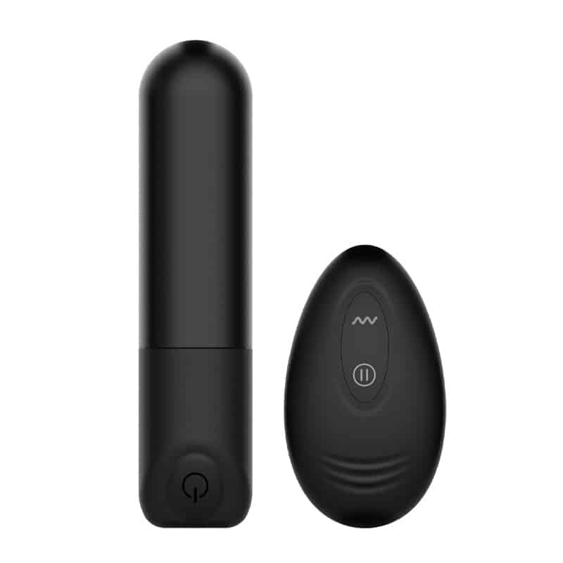 Pleaser Rick Mini Bulletvibrator Med Fjernbetjening