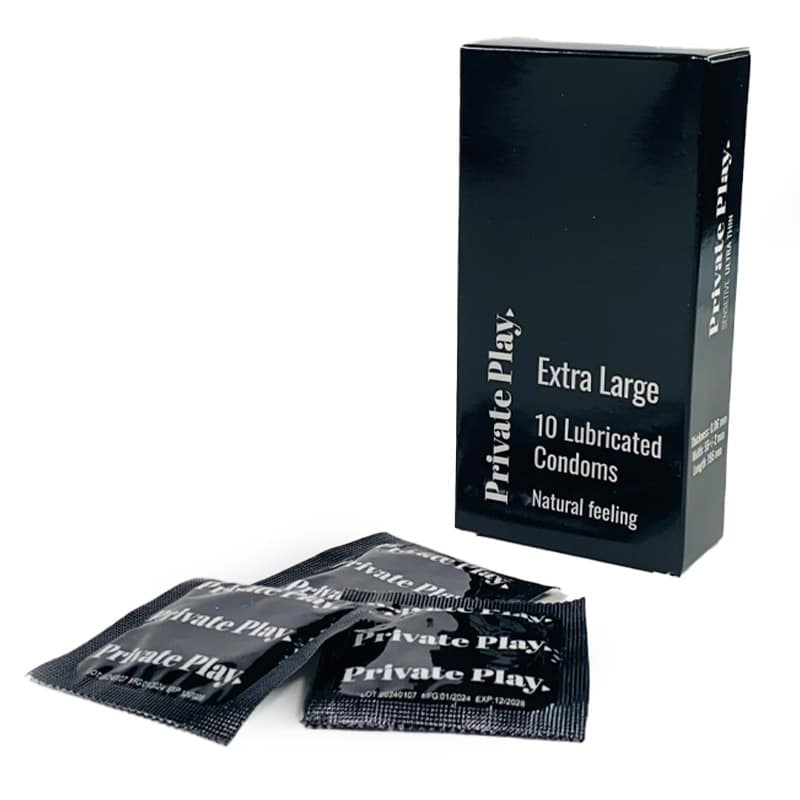 Private Play Extra Large Kondomer 10 Stk