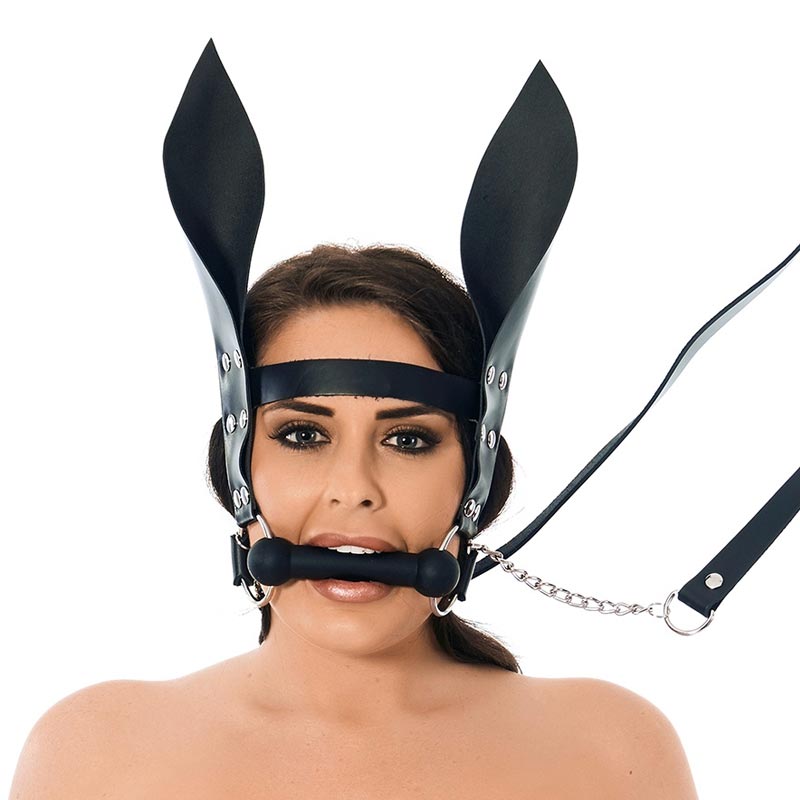 Rimba Læder Horsebit Gag
