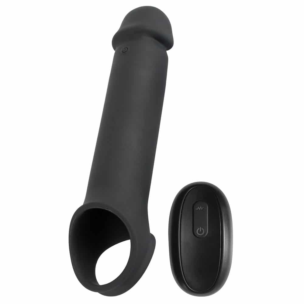 Rebel Penis Extension Med Fjernbetjening Sort