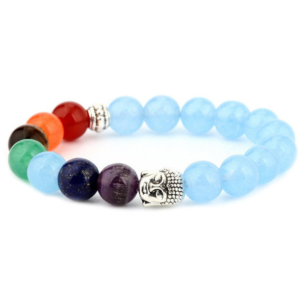 Chakra Buddha Armbånd - Lykkearmbånd