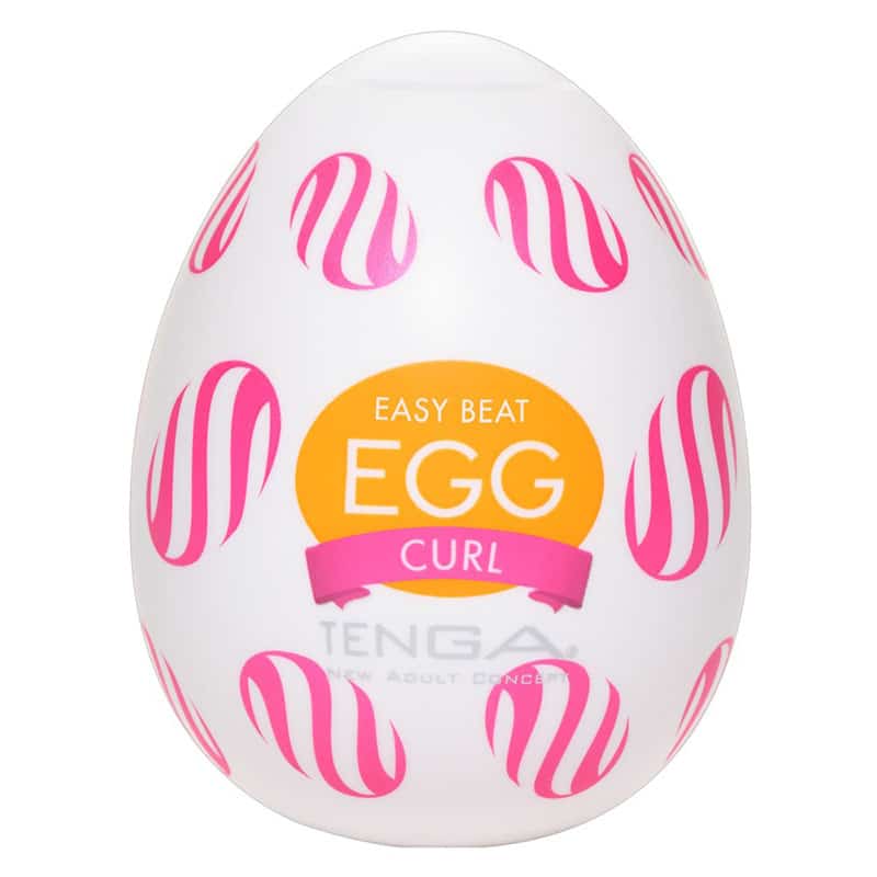 Tenga Egg Curl Onani Håndjob Til Mænd