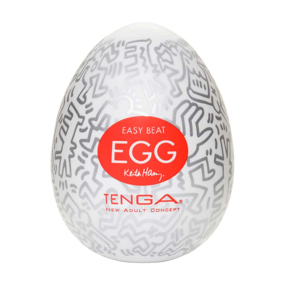 Tenga Egg Keith Haring Onani Håndjob Til Mænd