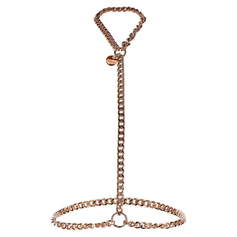 Taboom Dona Statement Harness Kæde Guld - L/xl