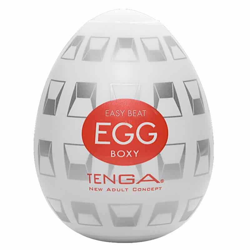 Tenga Egg Boxy Onani Håndjob Til Mænd
