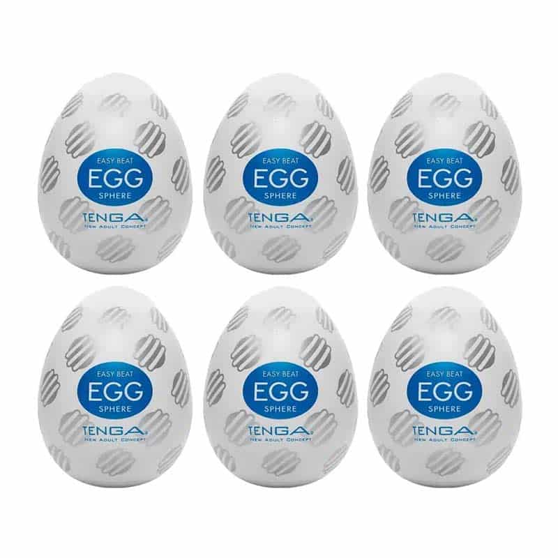 Tenga Egg Sphere Onani Håndjob Til Mænd 6 Stk.