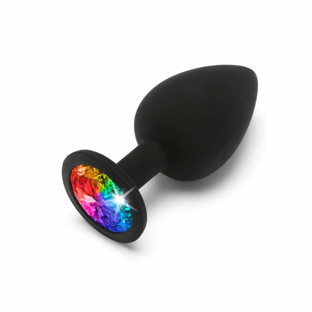 Toyjoy Rainbow Butt Plug Jewel Large