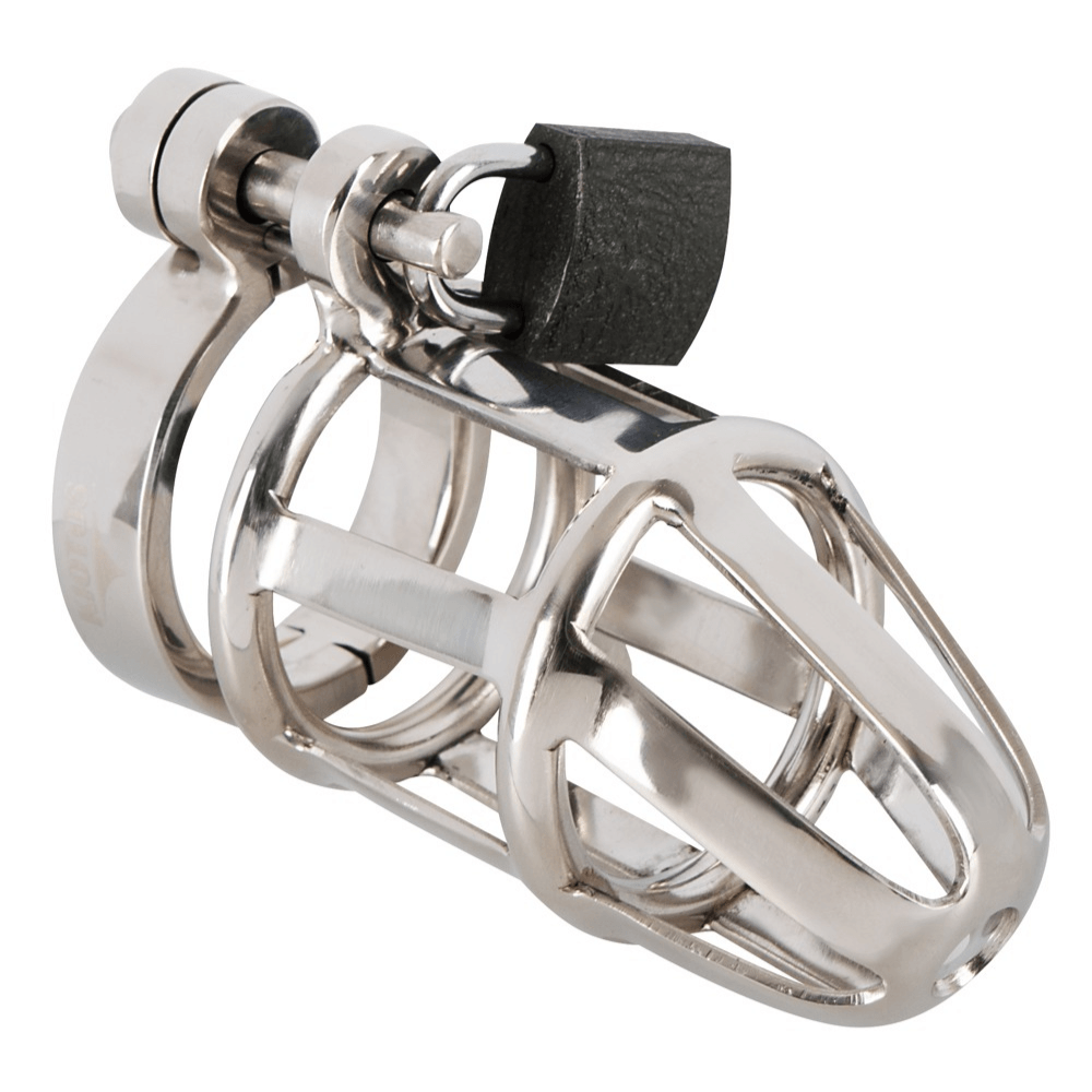 Chastity Cage I Rustfrit Stål Med 3 Ringe  -  You2toys