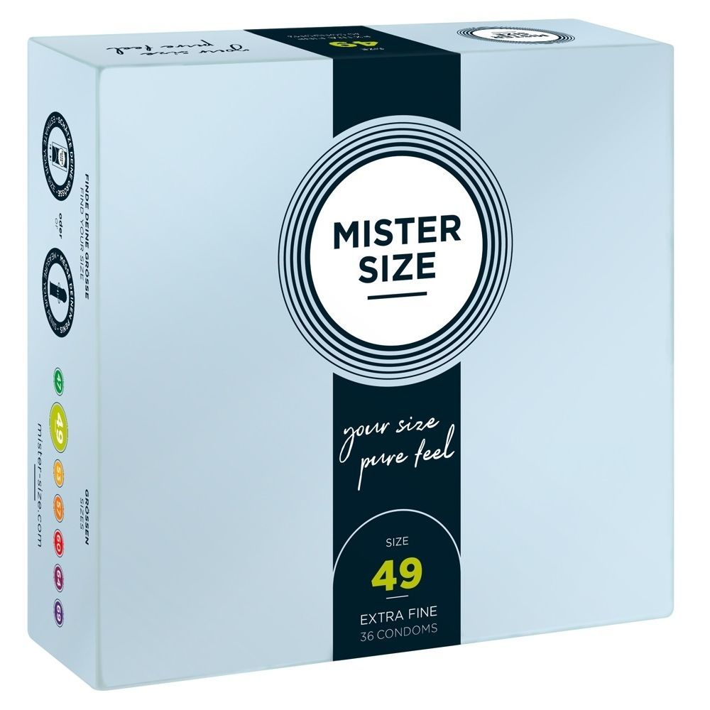 Mister Size 49 Mm  -  Kondomer-36stk