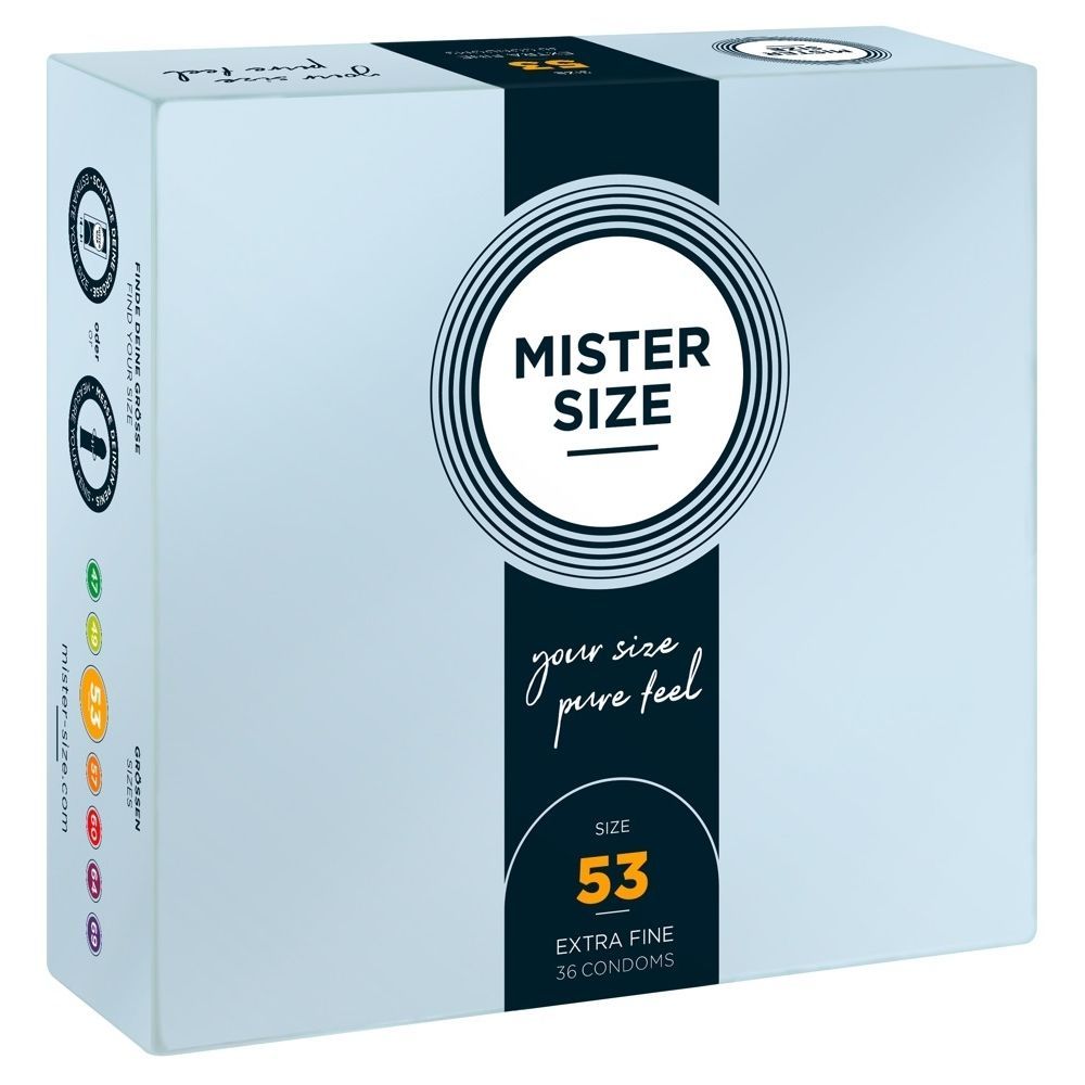 Mister Size 53 Mm  -  Kondomer-36stk