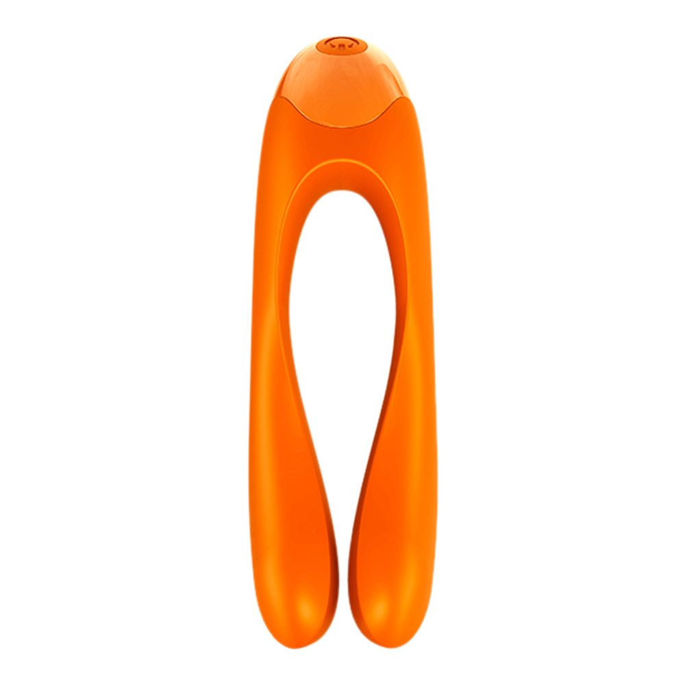 Satisfyer Candy Cane  -  Finger-vibrator-orange