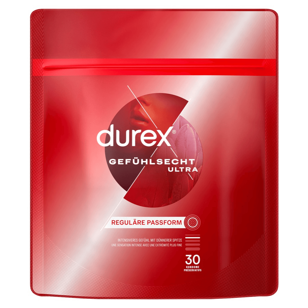 Durex Gefühlsecht Ultra Kondomer 30 Stk.