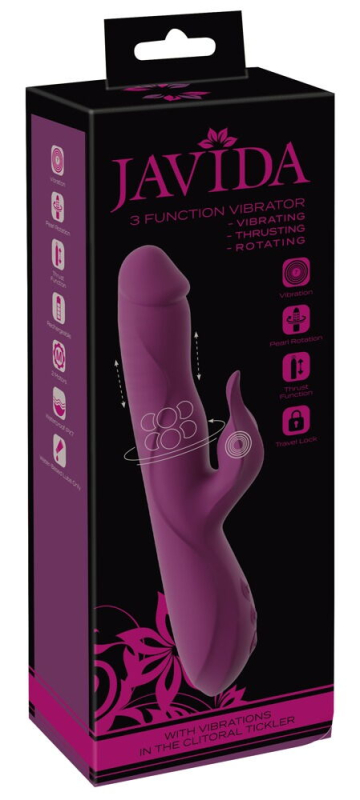 Javida Rabbit Vibrator Med 3 Funktioner