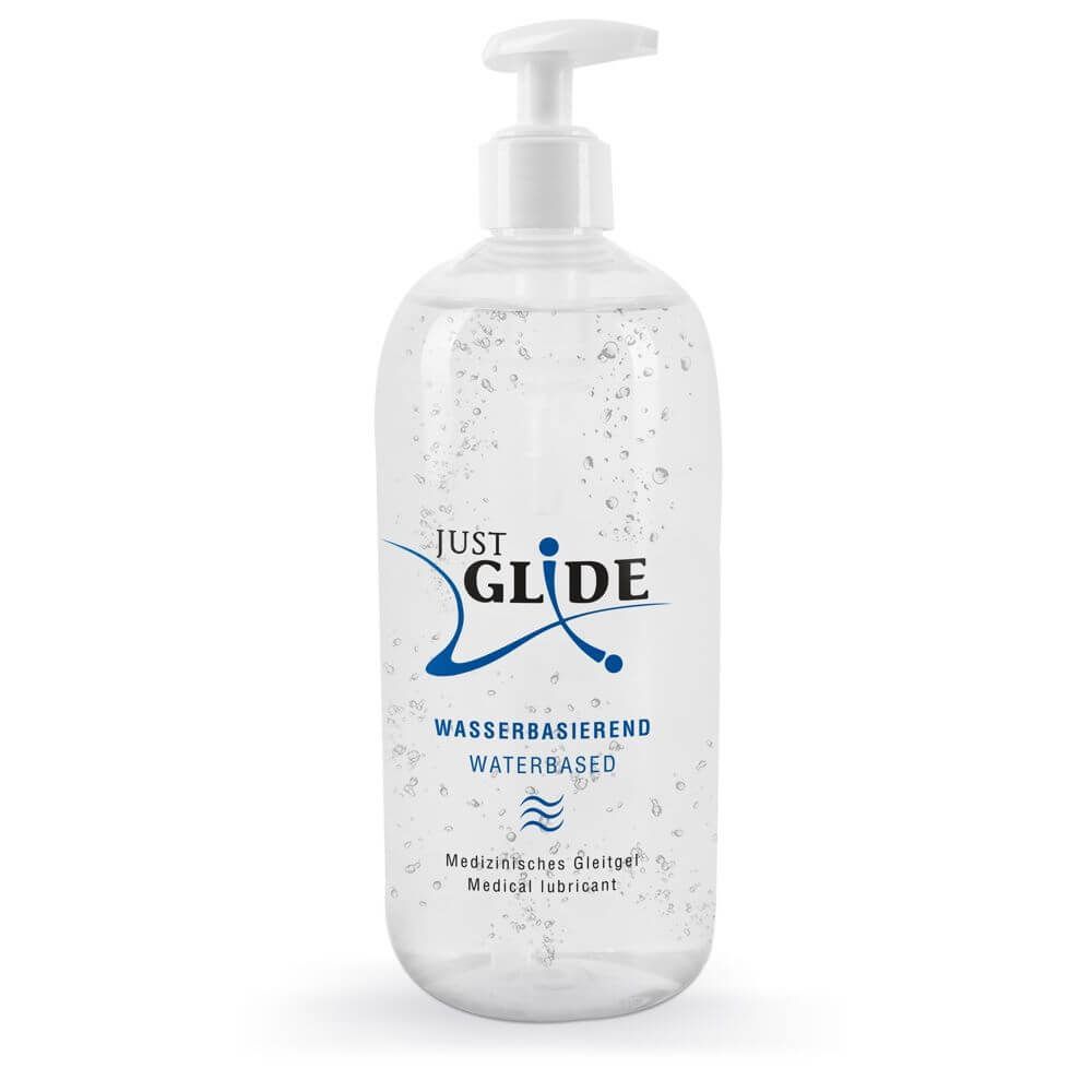 Just Glide Vandbaseret Glidecreme - 500 Ml