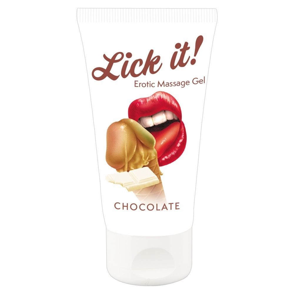 Lick It! Erotic Massage Gel-chokolade