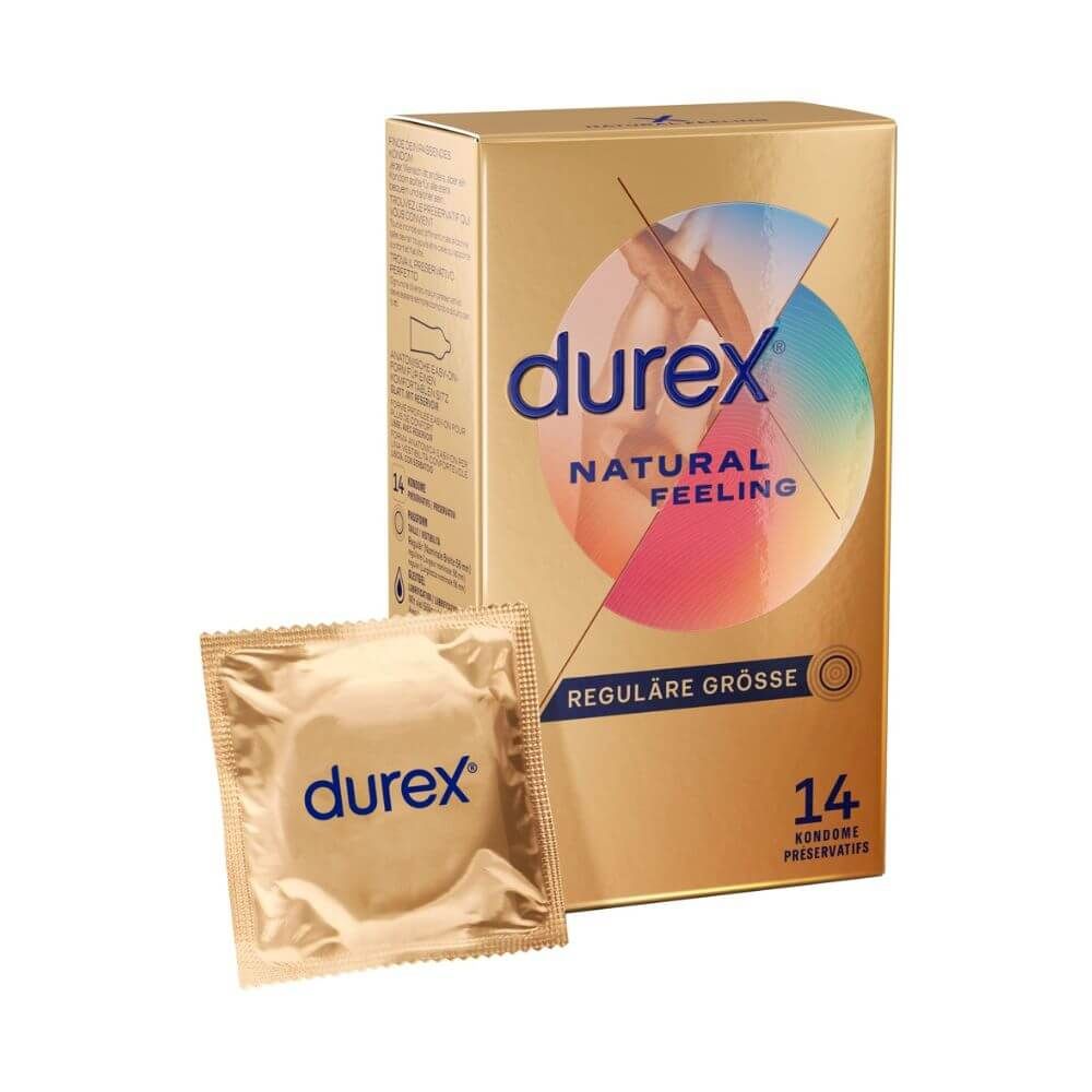 Durex Natural Feeling  -  Kondomer 14 Stk