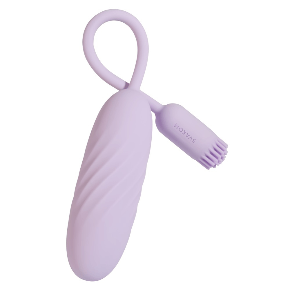 Svakom Plume Appstyret Bullet Vibrator Med Fleksibel Børste