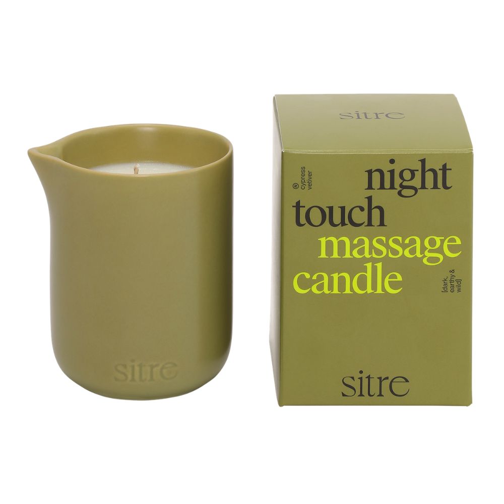 Sitre Night Touch - Massagelys Og Olie