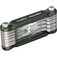 Smallrig 4814 X Film Riot 10-in-1 Folding Wrench Set With Multiple Angle Positioning Green