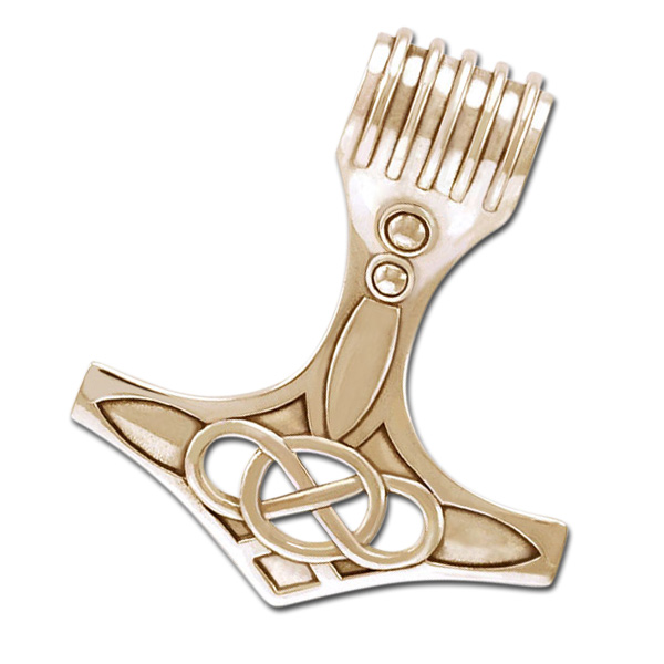 Vedhæng Thors Hammer - U/kæde