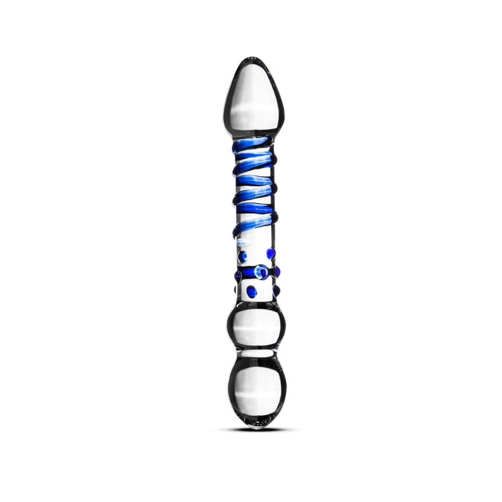 Gildo No. 21 Dobbeltsidet Glasdildo 19 Cm