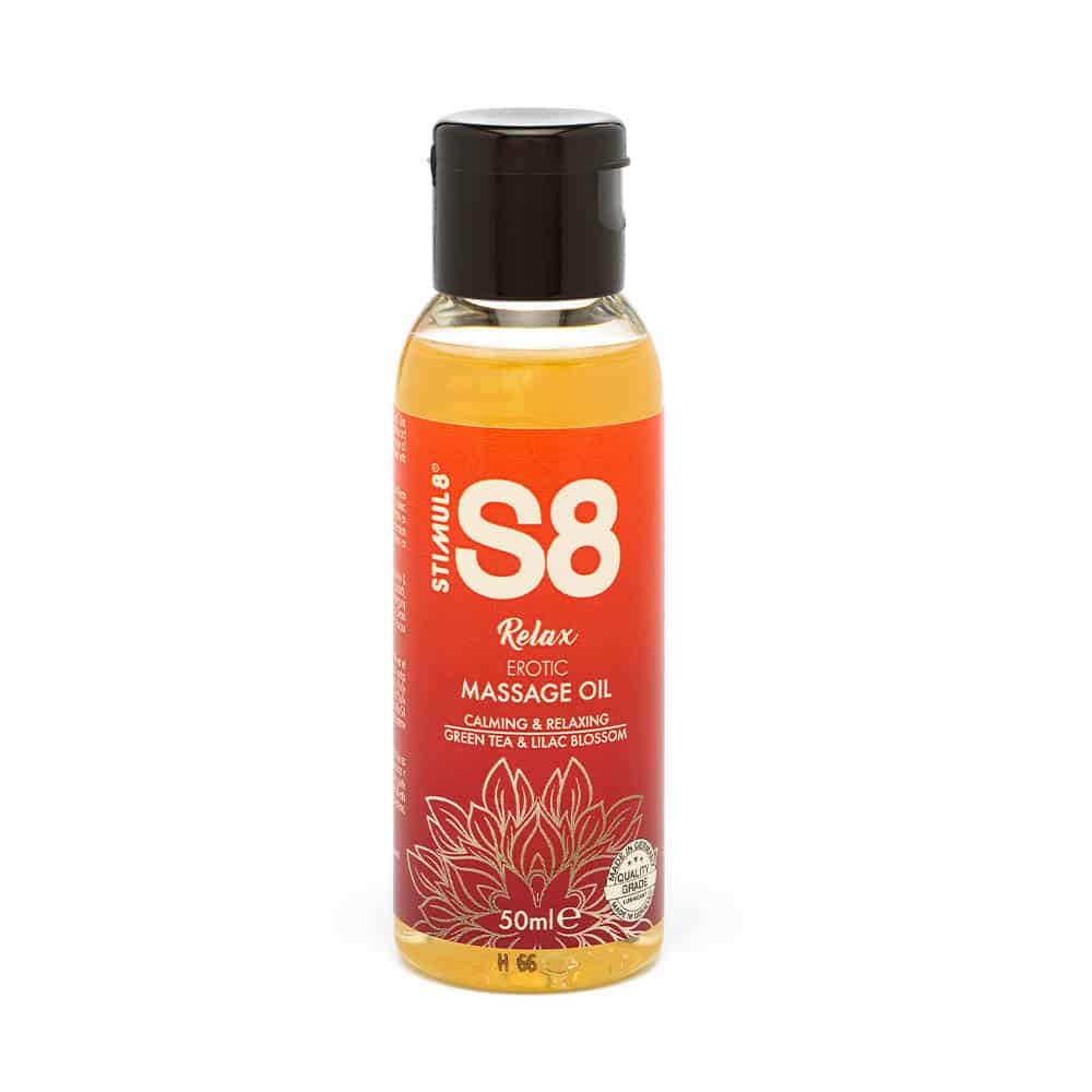 Stimul8 Massageolie Green Tea & Lilac Blossom 50 Ml