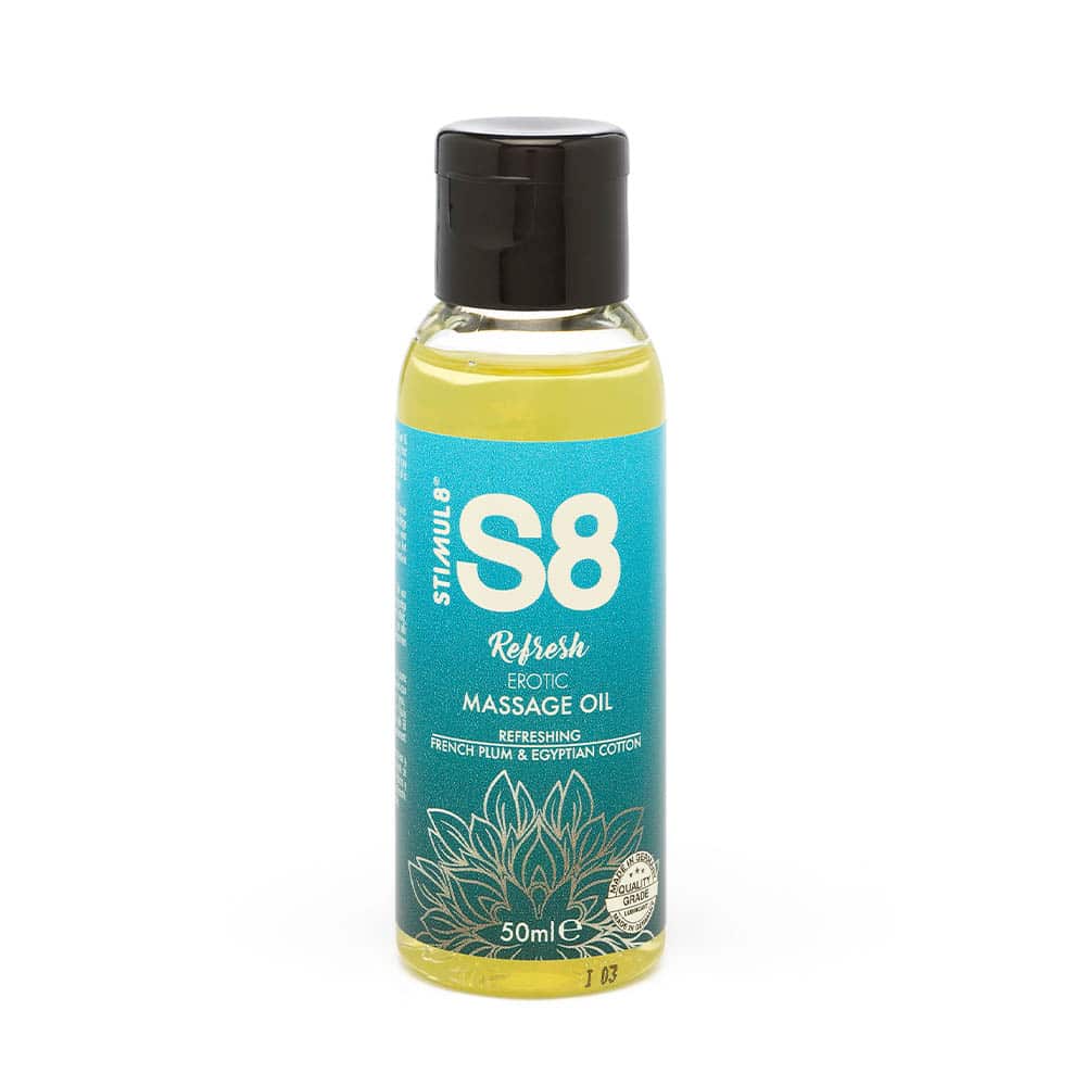 Stimul8 Massageolie French Plum & Egyptian Cotton 50 Ml