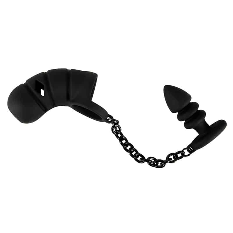 Black Velvets Penisbur Med Butt Plug