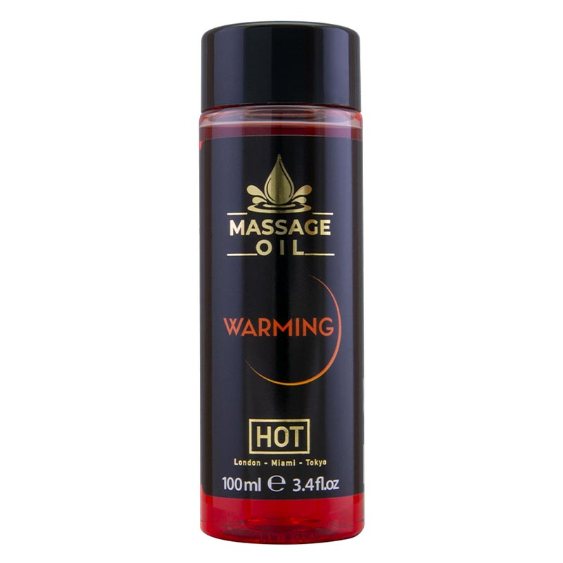 Hot Warming Massageolie 100 Ml