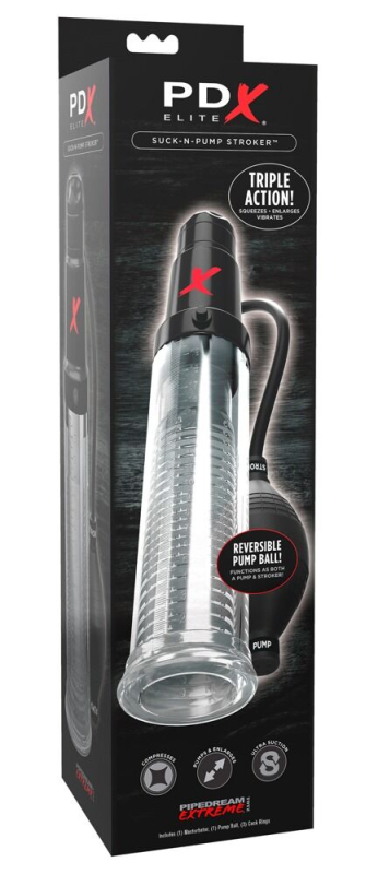 Pdx Elite Suck-n-pump Stroker